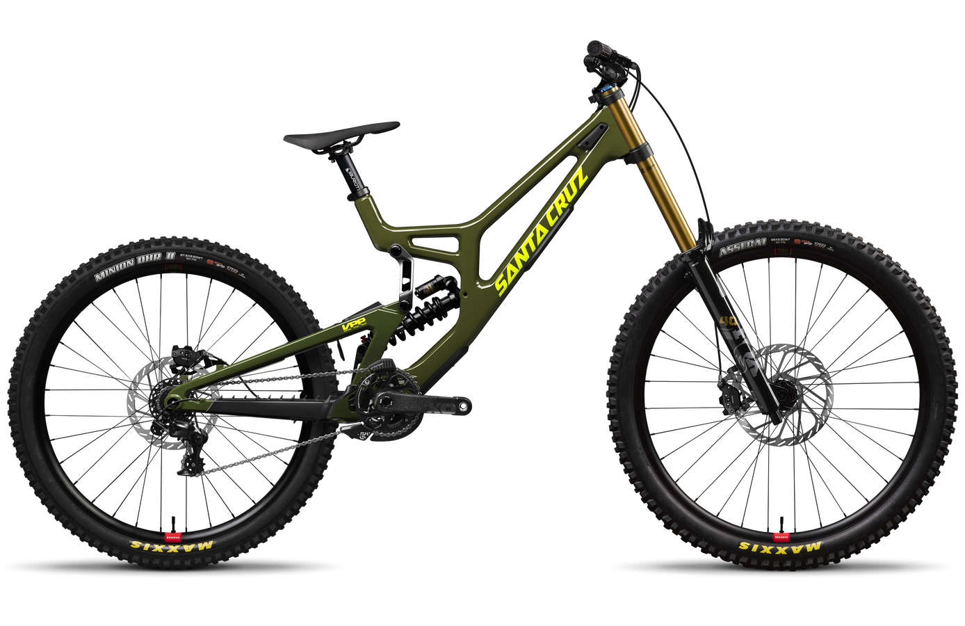 Santa Cruz V10 CC DH X01 - Gloss Kelp Green