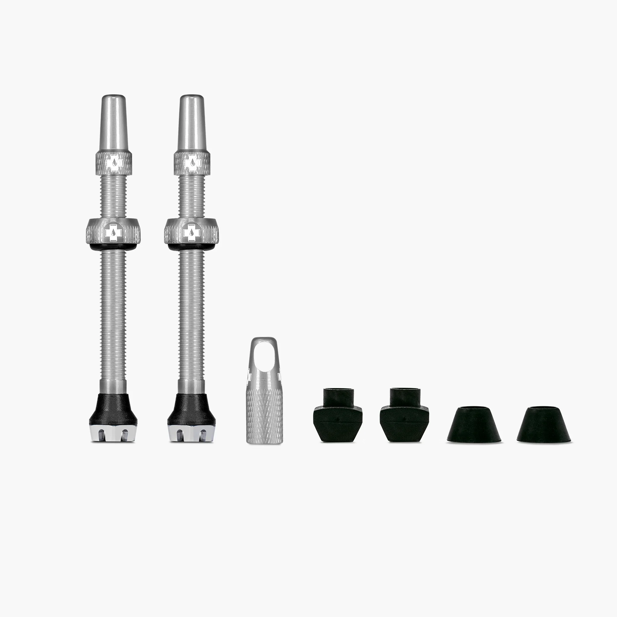 Muc-Off Tubeless Valves V2 Sibop - 44mm Silver