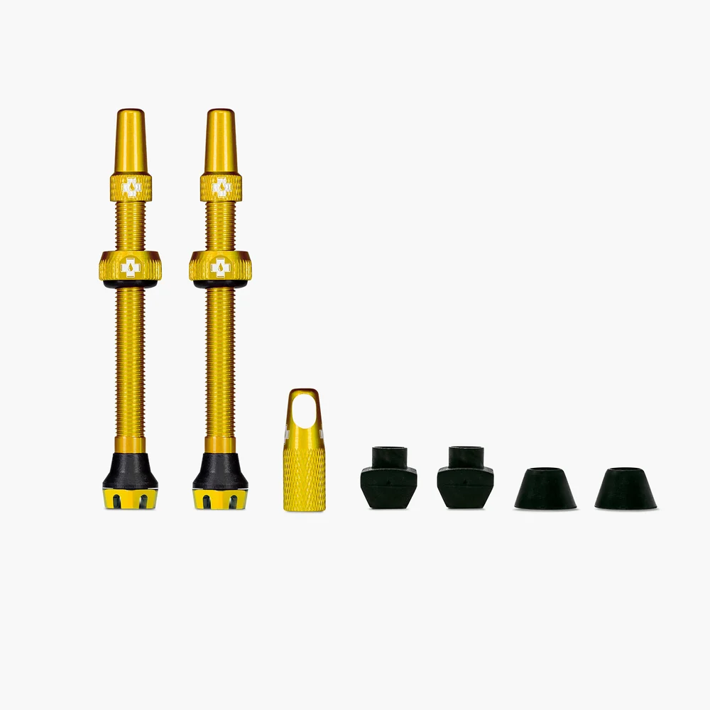 Muc-Off Tubeless Valves V2 Sibop - 44mm Gold