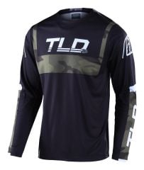 Troy Lee Design GP Jersey Uzun Kol Forma - Brazen Camo Army Yeşil