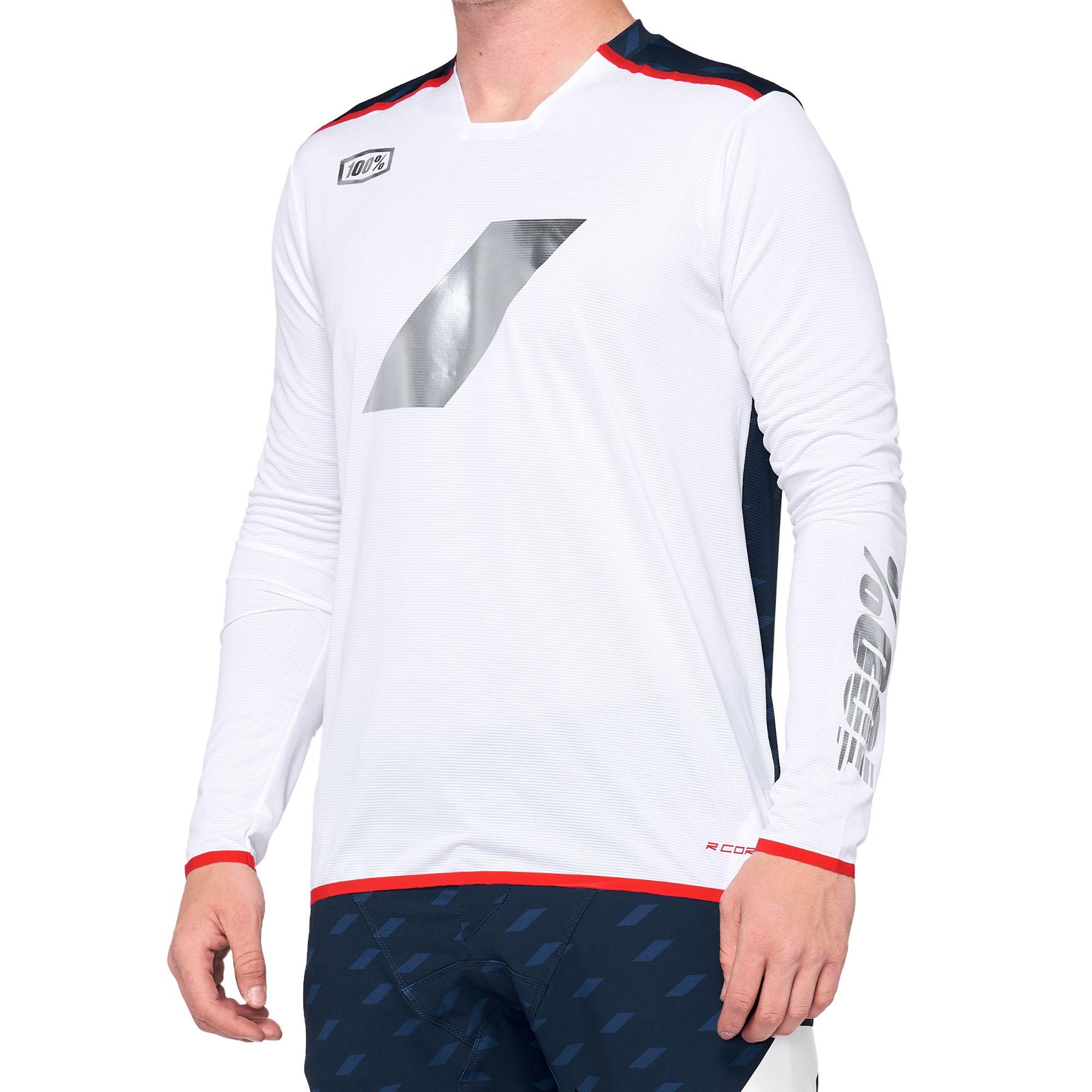 100% R-Core X LE Jersey Uzun Kol Forma - Lacivert/Beyaz
