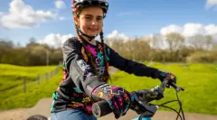 Muc-Off Youth Rider Çocuk Eldiven - Shred Hot Chilli Pepper