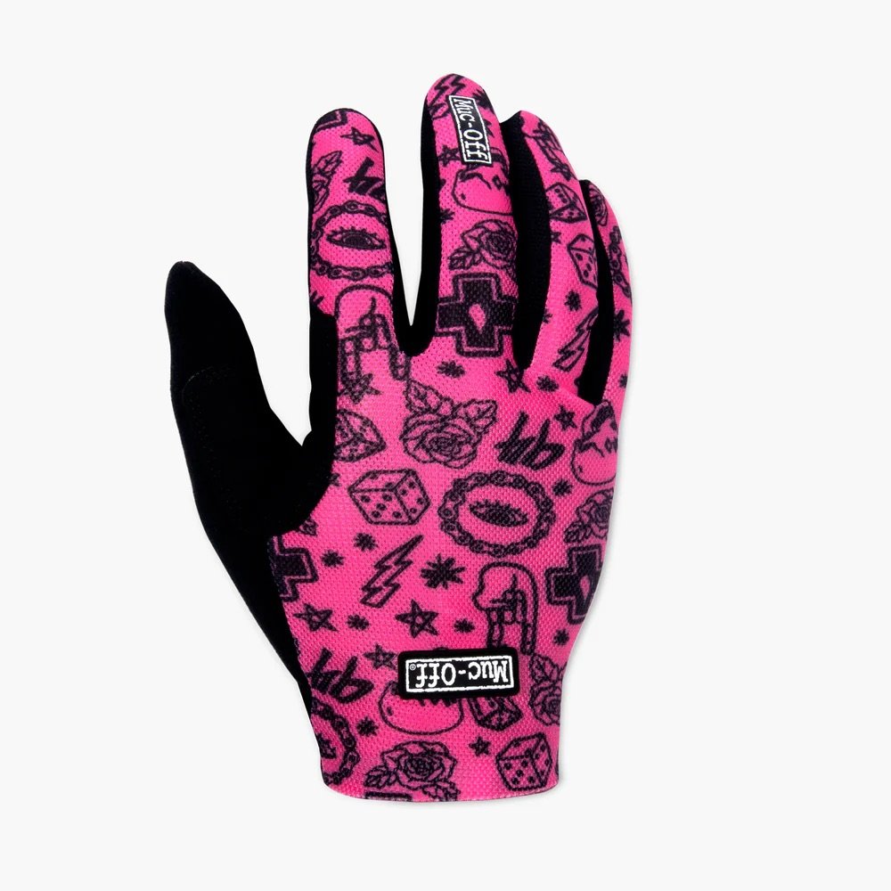 Muc-Off Summer Lightweight Mesh Rider Eldiven - Pembe