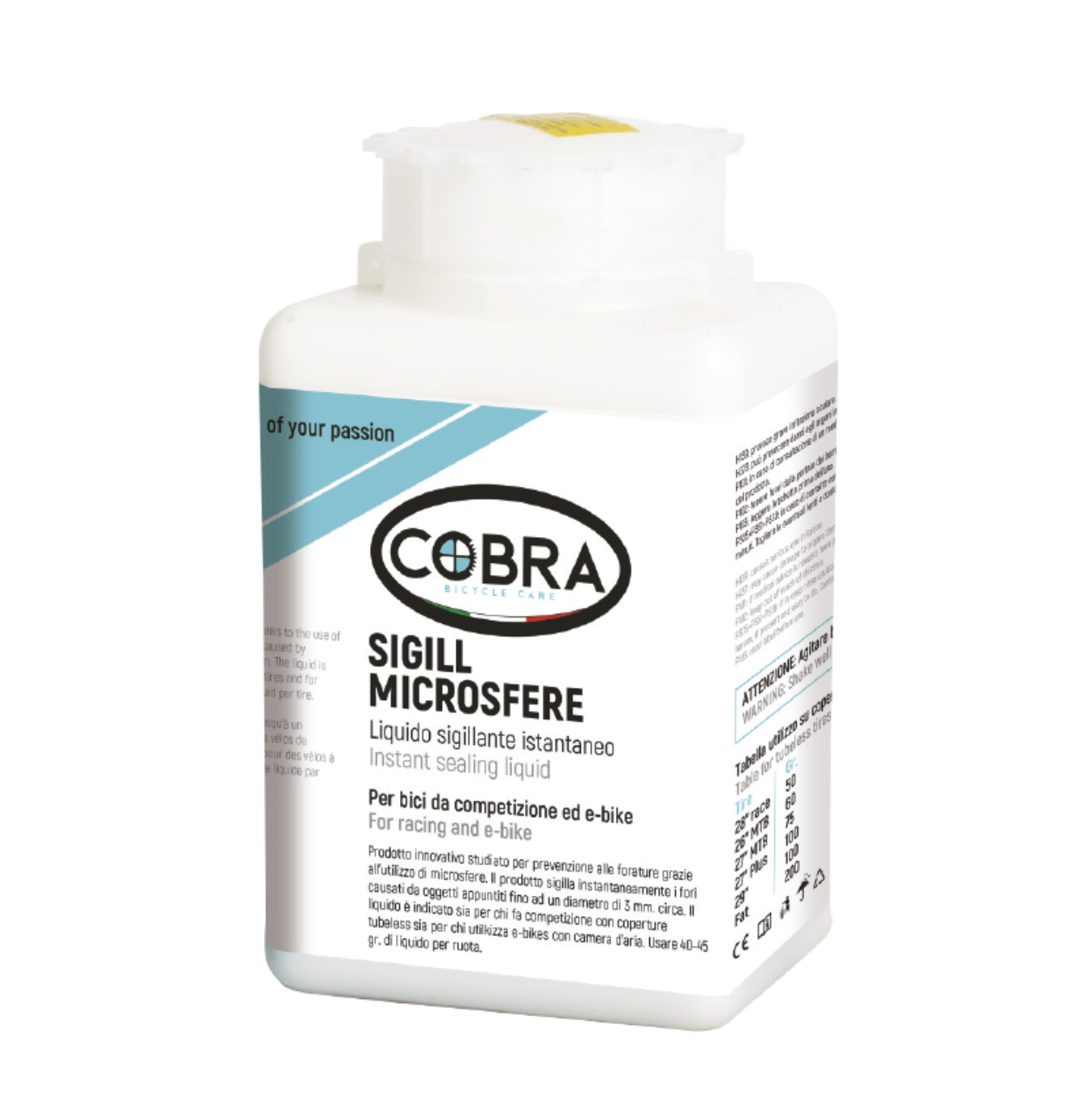 Cobra - Sigill Microsfere Tubeless Sıvısı - 1 L