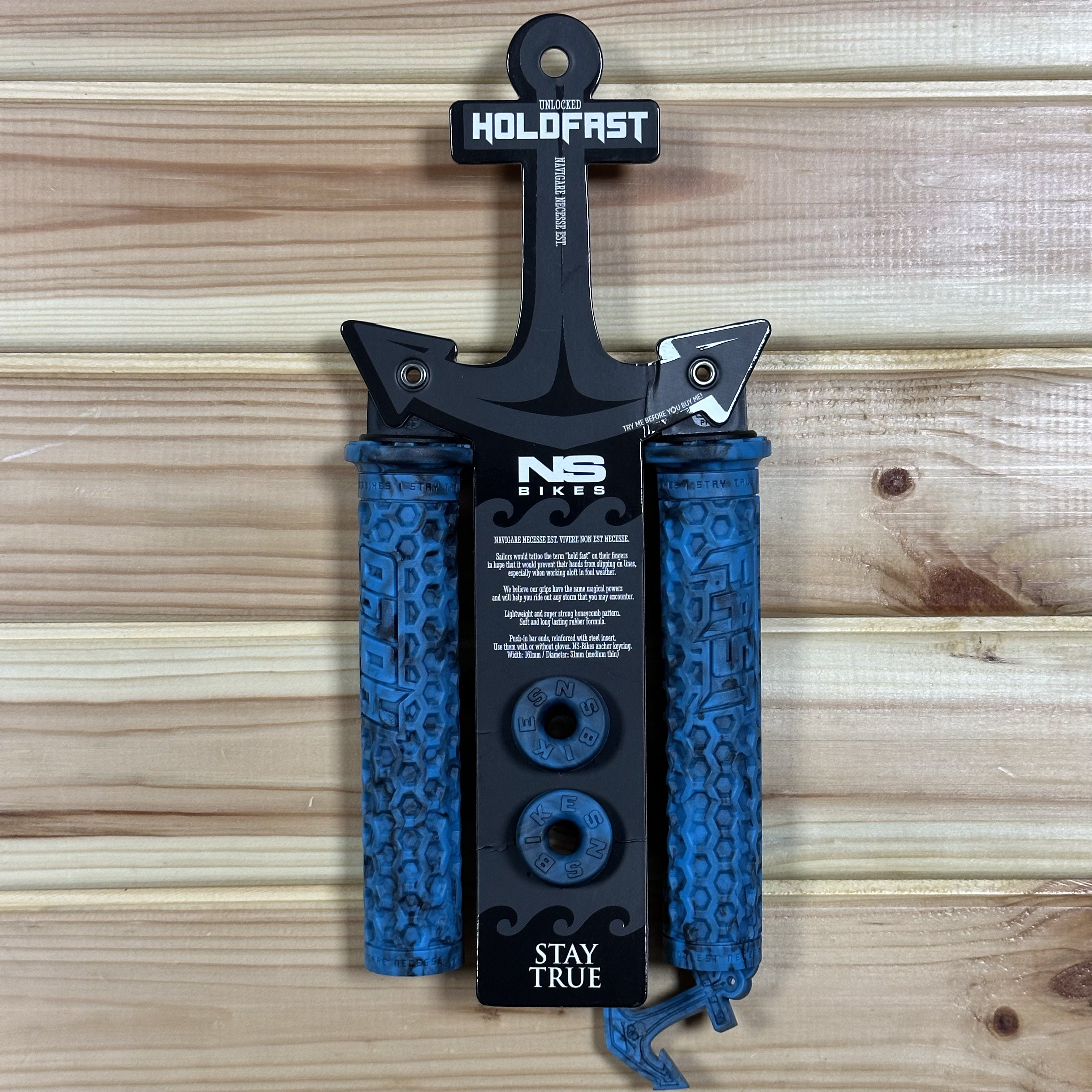 NS Bikes Hold Fast Unlocked - Mavi/Siyah
